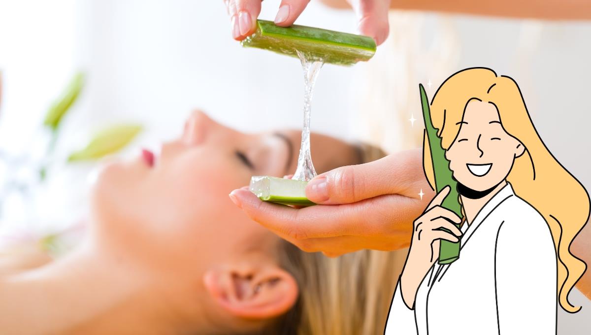 Ni serum ni crema; qué le pasa a la piel si le pones aloe vera todos los días